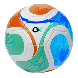 Oxva Industries New Designs High Quality <b>Machine</b> Stitched Size 5 Soccer Ball Custom Logo PVC <b>Foam</b> Leather Football Ball - Product Image 3