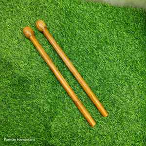 Baquetas de madera de acacia premium, hechas a mano, con alto brillo, al mejor precio. - Product Image 6