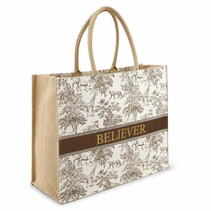 Sac fourre-tout personnalisé en toile de coton laminée PP et jute, 40x33x20 cm, grand sac de plage, vente en gros, OEM, ODM, marque privée, exportateur - Product Image 4