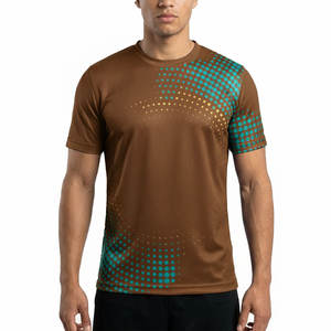 Men Custom Printed Sports T <b>Shirt</b> Breathable Gym Wear Soccer Training Jersey Style Athletic T <b>Shirt</b> Maker - Product Image 1