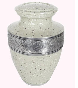 Modern Metal Cremation Urn for Ashes Adult Size Personalized Engraved Custom Photo Laser Etching <b>Memorial</b> Gift Tabletop <b>Vase</b> - Product Image 4