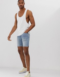 <b>Men's</b> <b>White</b> Solid Color Cotton Tank Top O-Neck Casual Sleeveless <b>Vest</b> Knitted Fit - Product Image 2
