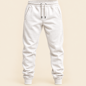 Pantalon de jogging en molleton uni pour homme, style formel, coupe ample, personnalisable ODM - Product Image 5