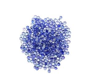 Lote al por mayor de piedras preciosas sueltas de tanzanita natural de corte redondo para fabricación de joyas, piedra azul violeta - Product Image 5