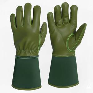 Strong Cowhide Leather Welding Gloves Heat Resistant Gloves for Industrial Welding Protection - Product Image 1