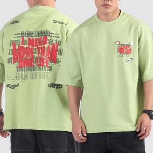 Camisetas de Hombre con Estampado Puff, Cómodas y Transpirables, 100% Algodón, Corte Holgado, Buena Calidad, de Pakistán - Product Image 6