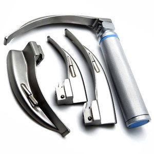 Laringoscopio de Alta Calidad con Hoja y Mango de Acero Inoxidable para Uso Médico Profesional en Hospitales y Intubación Clínica - Product Image 1