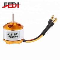 Moteur CC sans balais de haute qualité et durable XXD A2212 2200KV, modèle d'avion électronique en métal étanche, moteur sans balais IE 1 80g