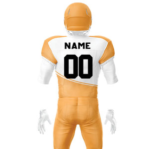 Nouveau design – Maillots de football américain personnalisés pour adultes, respirants, grande taille, à manches courtes, brodés, 100 % coton, pour l'été - Product Image 5