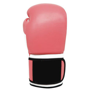 Gants de boxe rouges sur mesure, design personnalisé, cuir de haute qualité pour l'entraînement, avec logo PVC personnalisé, couleurs fitness MMA, service OEM ODM. - Product Image 2