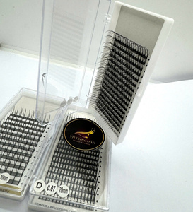 Extensions de cils en vison de qualité supérieure faites à la main Ultra Soft 0.07 D Curl Eyelashes for Lash Artists & Beauty Salons OEM/ODM - Product Image 4