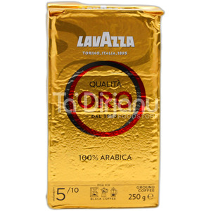 กาแฟบดพรีเมียม Lavazza Qualita Oro 250 กรัม คั่วแบบอิตาเลียน เอสเพรสโซ บดละเอียด ขายส่งจำนวนมาก พร้อมส่งทันที - Product Image 6