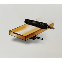 Machine à raboter double face de haute précision pour le travail du bois avec moteur de 20 kW, table coulissante pour le rabotage de l'épaisseur du bois massif