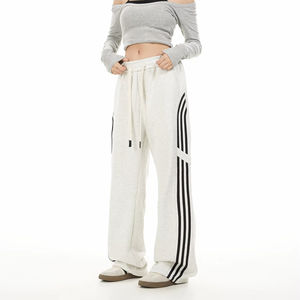 Fashion Casual Streetwear Sweat <b>Pant</b> Cargo <b>Pants</b> for <b>Ladies</b> Loose Sweatpants Women Wide Leg Sport <b>Pants</b> - Product Image 1