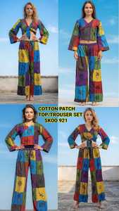Nuevo Conjunto Casual de Verano para Mujer, Estilo Vintage, de Algodón con Parches, Lavado, Transpirable, Ecológico y de Alta Calidad - Product Image 4