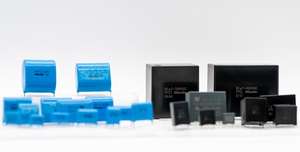 Condensador de película de polipropileno metalizado de la marca Nitsuko Serie FPS5 450VDC 0,47 UF ~ 2,2 UF Tamaño pequeño Bajo ruido Potencia libre de halógenos - Product Image 5