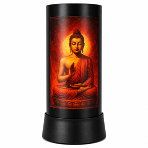 Buddha LED <b>Table</b> <b>Lamp</b> Spiritual Night Light USB Powered Meditation Decor Warm Glow Bedside Pooja Room Home Office Gift Ambient - Product Image 1
