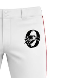 Pantalon de baseball blanc longueur intégrale, uniforme d'équipe professionnel, léger et confortable, vêtements de sport athlétiques pour hommes, femmes et joueurs - Product Image 4