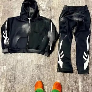 Conjunto de chándal con capucha y estampado de músculos azules para niños, sudadera con capucha y pantalones deportivos con estampado 3D, conjunto deportivo para niños - Product Image 6
