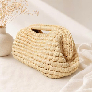 Bolso de Mano Tejido a Crochet, Estilo de Hilo, para el Día de San Valentín, Ligero, con Correa Cruzada, Cadenas, Algodón, Estilo Boho, para la Playa o Vacaciones - Product Image 3