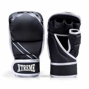 Gants de MMA en gros, réglables, avec sangle de poignet, pour arts martiaux, compétition, équipement de combat, vêtements de sport en cuir PU - Product Image 1