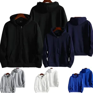 2026 New Fashion Zipper <b>Hoodies</b> Women/Men Fashion Long Sleeve Hooded Sweatshirt Casual Autumn Winter Sportwear Solid Clothes - Product Image 5