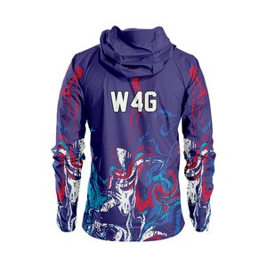 เสื้อแจ็คเก็ตกันลมแบบสั่งทำพิเศษ เป็นมิตรกับสิ่งแวดล้อม ระบายอากาศได้ดี เหมาะสำหรับออกกำลังกาย สำหรับผู้ชายและผู้หญิง - Product Image 3