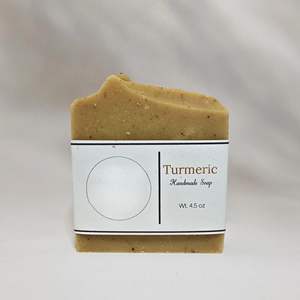 Savon Solide Artisanal Végétalien Transparent au Curcuma de Qualité Supérieure, Éclaircissant et Hydratant, pour Vente en Gros - Product Image 3