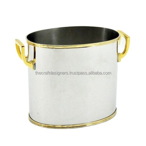 Mostrador de cubo de hielo de gran tamaño de calidad minimalista, soporte para botella de cerveza de champán, lo último en enfriador de vino grande - Product Image 2