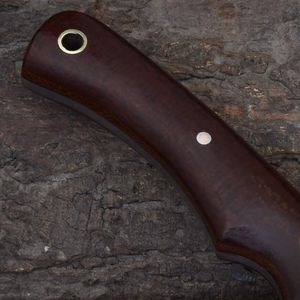Couteaux de chasse à lame fixe robustes avec lame en acier tranchante et construction de manche robuste pour le camping en plein air et le bushcraft - Product Image 6