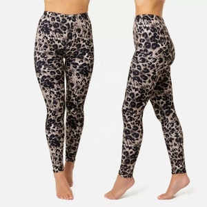 Pantalones tobilleros elásticos para mujer, mallas con estampado de Animal, longitud completa, diseño personalizado por sublimación, Fitness, pijama - Product Image 5
