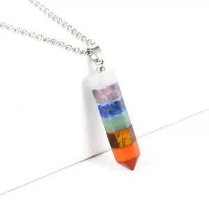 Figura de Ángel de Cristal Orgón Hecha a Mano con 7 Chakras, Fragmentos de Piedras Preciosas Naturales, Ángel Guardián de Resina, Tallado de Piedra Curativa - Product Image 3