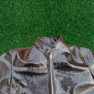 Chaqueta de cuero genuino para hombre, hecha a medida, transpirable, material premium, diseño moderno de alta calidad, unisex. - Product Image 4