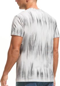 T-shirt pour homme à manches longues, col rond, coupe ample, double couche, imprimé, décontracté, respirant, nouvelle mode estivale - Product Image 4