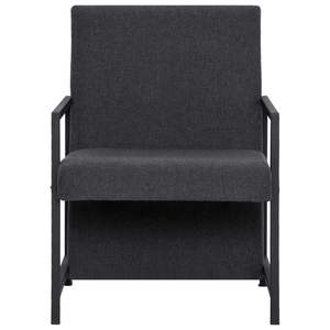 Fauteuil gris foncé pour salon, meubles confortables pour la maison - Product Image 3