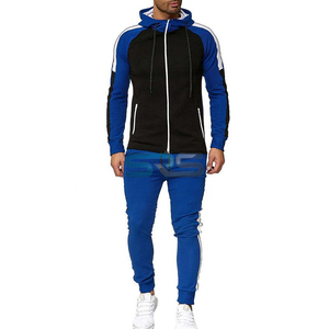 Survêtement unisexe personnalisé 100 % coton vintage 2-en-1 coupe oversize coupe-vent pour l'hiver, design unique, vêtements de sport - Product Image 2