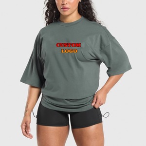 เสื้อยืดกีฬาผู้หญิง แขนสั้น ผ้าเจอร์ซีย์โพลีเอสเตอร์ 100% ระบายอากาศได้ดี คุณภาพสูง พิมพ์ลายแบบซับลิเมชั่น 3 มิติ เหมาะสำหรับออกกำลังกาย วิ่ง และเล่นกีฬาในฤดูร้อน - Product Image 4