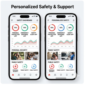 Aplicación de alertas de seguridad RoyalCraft: alertas de emergencia, botón SOS, ubicación en vivo y seguridad personal IOS/Android/Linux/Ma - Product Image 4