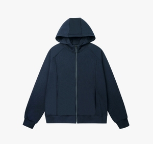 Sudadera con Capucha para Mujer, Color Sólido, Manga Larga, Tejido de Algodón Transpirable, Estilo Casual Otoñal, Corte Regular - Product Image 1