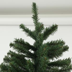 Albero di Natale Artificiale 2,7m con 2132 Punte di Rami, Base in Acciaio ad Apertura Automatica, Decorazione Natalizia per Casa e Ufficio, Verde - Product Image 3