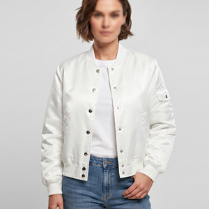Men’s Nylon Street Fashion Bomber <b>Jacket</b> <b>Lightweight</b> Bomber <b>Jackets</b> Men Button <b>Down</b> Satin Zipper Bomber <b>Jackets</b> Mens - Product Image 1