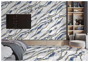 Azulejos de Porcelana Contemporáneos para Interiores, 60X120CM 600X1200MM 24X48, Acabado Brillante, Formato Grande, Superficie Elegante de Primera Calidad - Product Image 3