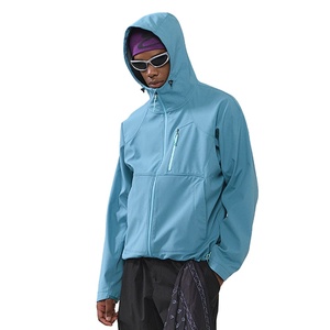 Men <b>Windbreaker</b> Waterproof Softshell Jacket Outdoor Hiking Running Cycling <b>Camping</b> Lightweight Breathable Sports Coat - Product Image 1