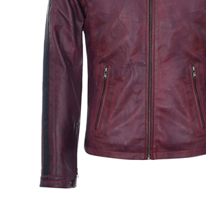 Most Popular High Quality Custom Men's PU Leather Canvas Formal <b>Winter</b> <b>Waterproof</b> <b>Jacket</b> Pakistan Made - Product Image 6