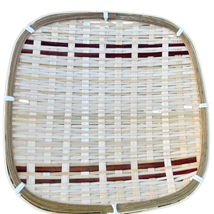 Vietnam Handmade Eco-Friendly Bamboo Rustic Decor <b>Tray</b> Natural Finish Food Grade Reusable Lightweight for Kitchen <b>Snack</b> Serving - Product Image 4