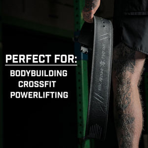 Ceinture de levage à levier robuste pour la compétition, la force athlétique et l'haltérophilie – L'indispensable du fournisseur d'équipements de gym - Product Image 4