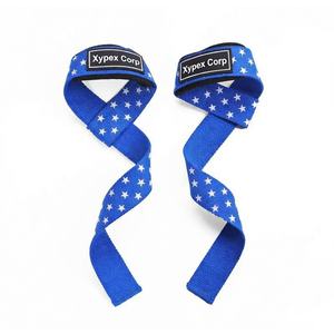 Correas de Levantamiento de Pesas Impresas en 3D, Servicio OEM, Cinta de Algodón Reforzada y Cosida, Protector de Palma Ligero y Ajustable, Suave - Product Image 5