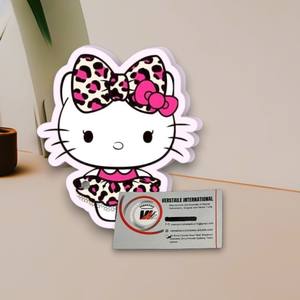 Placas de Pestañas Hello Kitty de Marca Privada, Placa de Pestañas Cheeta, Extensión de Pestañas Acrílicas Magnéticas con Logotipo Personalizado, Forma de Corazón, Diamante, Óvalo - Product Image 5