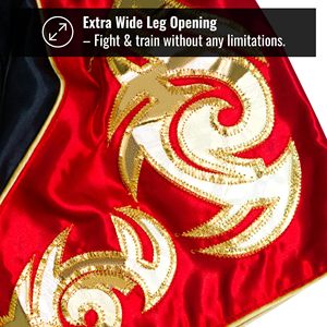 Shorts de Boxeo y Muay Thai Reflectantes de Satén Lisos para Hombre, con Diseño Personalizado y Logotipo Impreso, Venta al Por Mayor del Fabricante - Product Image 3