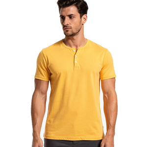 Men's <b>White</b> Henley T-Shirt Short Sleeve Street Style Button Down Henley <b>Tee</b> Shirts Men Breathable Lightweight Henley <b>Tee</b> Mens - Product Image 5